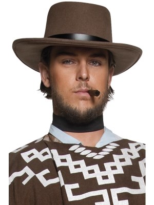 Cowboyhatt Gunman, Brun
