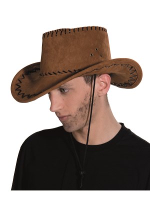 Cowboyhatt-lys brun