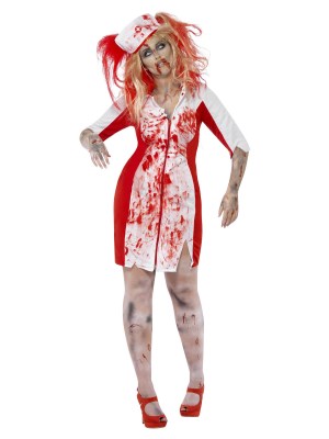 Zombie Nurse Plus Size Kostyme