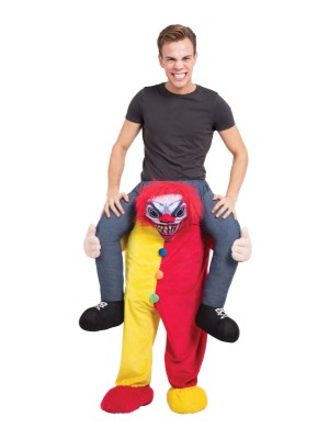 Scary Clown Piggyback
