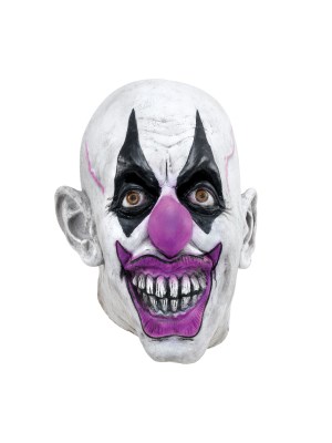 Scary Clown Maske Deluxe Latex