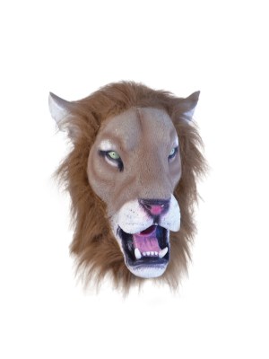 Løve maske Deluxe Latex