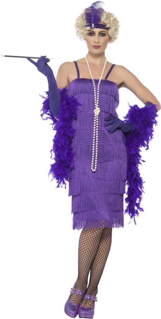 20 Talls Flapper Dress, Lilla